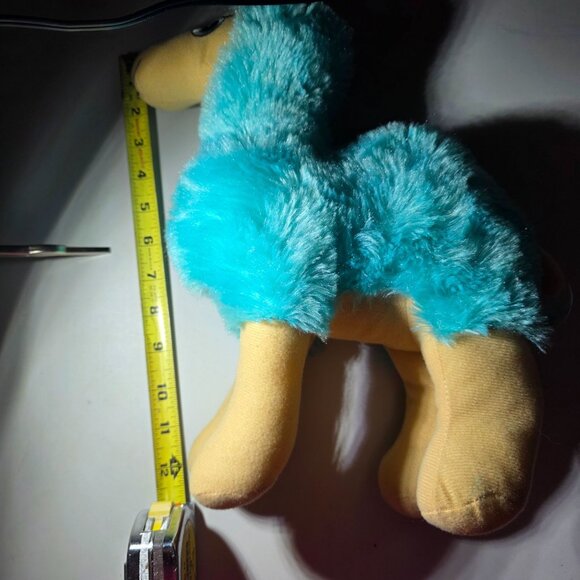 Blue Tan Plush Camel Stuffed Animal By Goffa International desert - Picture 7 of 7